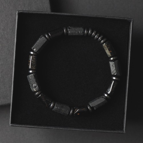 Bransoletka z turmalinami dla modnego faceta na prezent