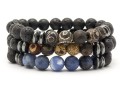 Bransoletki męskie z kamieni półszlachetnych