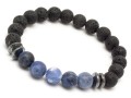 Bransoletka dla mężczyzny z kamieni naturalnych
