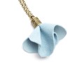 Niebieski wisiorek na łańcuszku na prezent