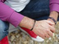 Biżuteria męska z czarnego onyksu dla modnego faceta na urodzinowy prezent