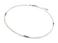 Damski naszyjnik choker z naturalnymi kamieniami na prezent