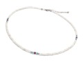 Naszyjnik damski choker z naturalnymi koralikami na prezent