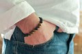 Bransoletki z kamieniami naturalnymi dla mężczyzny, pomysł na prezent dla eleganckiego faceta